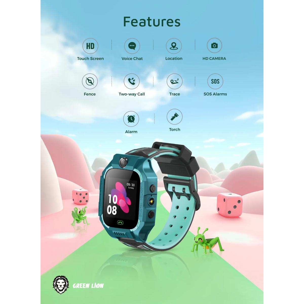 Green Lion Kids Smart Watch Series•5