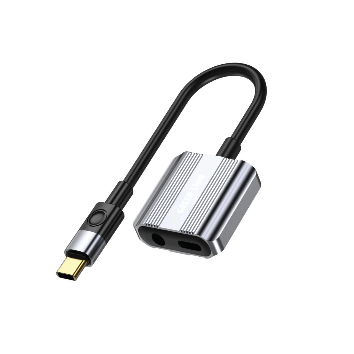 Green Lion 2-in-1 Type-C to AUX