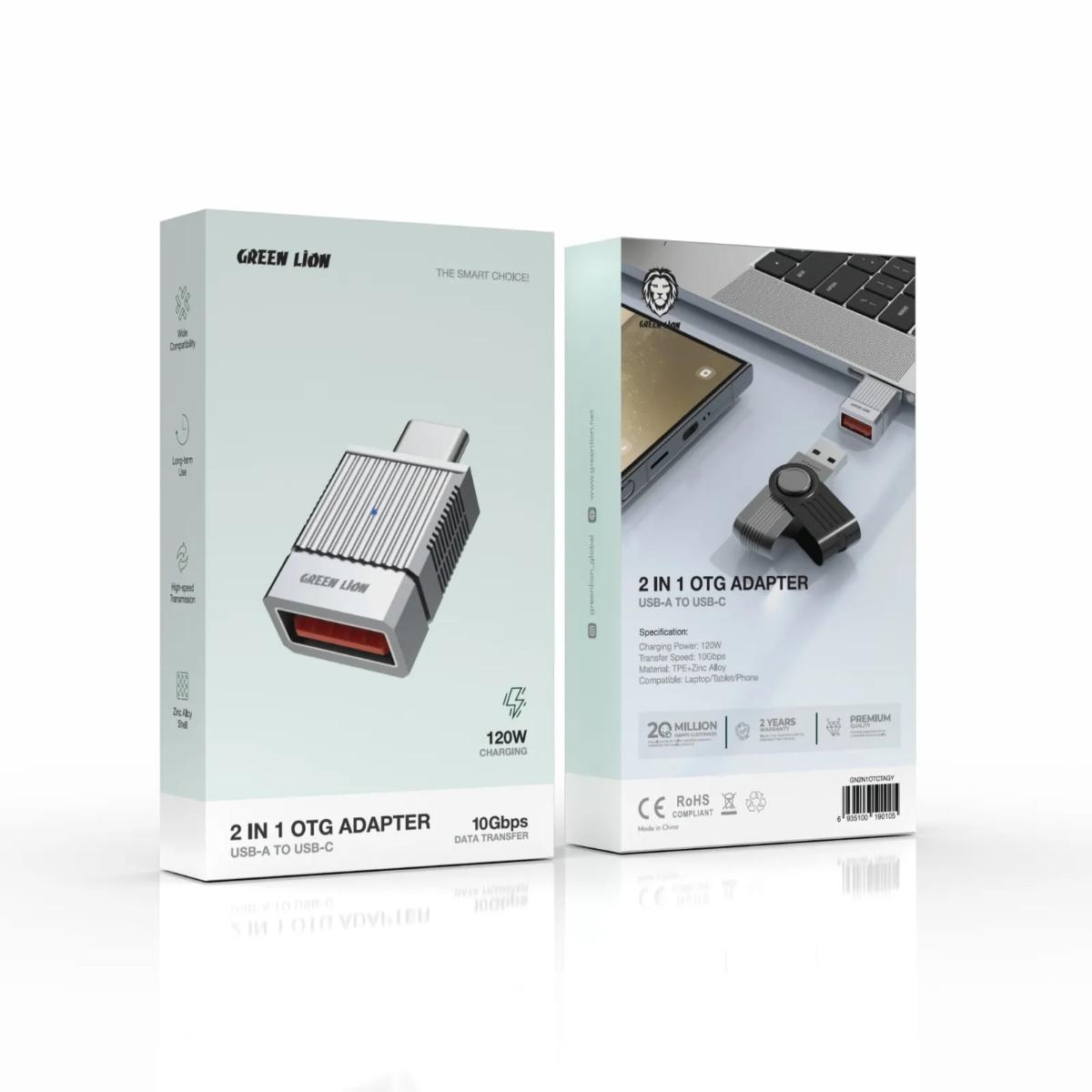 Green Lion USB 3.0 Adapter Type•C