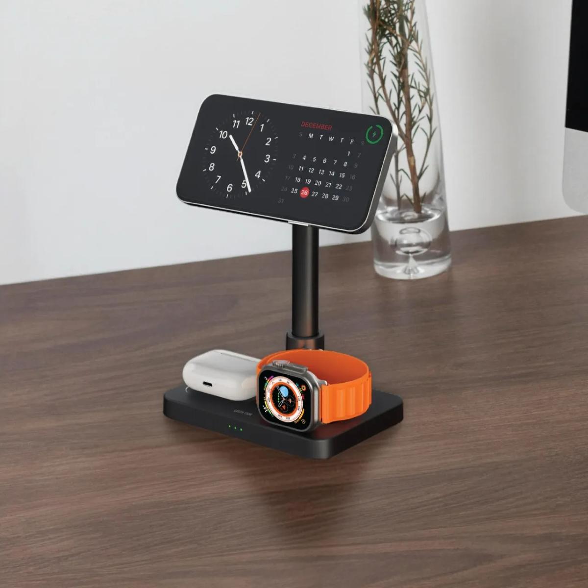 Green Lion 3 in 1 Telescopic Wireless Charger