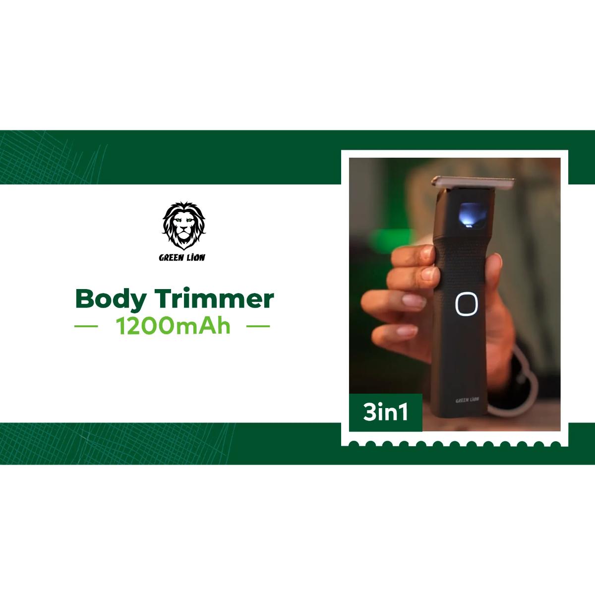Green Lion 3 In 1 Body Trimmer