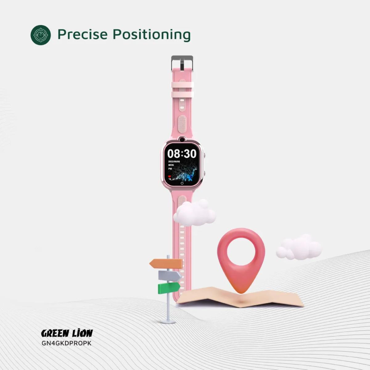 Green Lion 4G Kids Watch Pro 1.85" Smart Watch