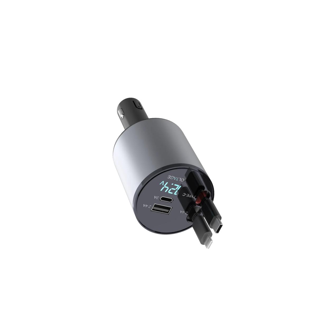 Green Lion 4 In 1 Car Charger
