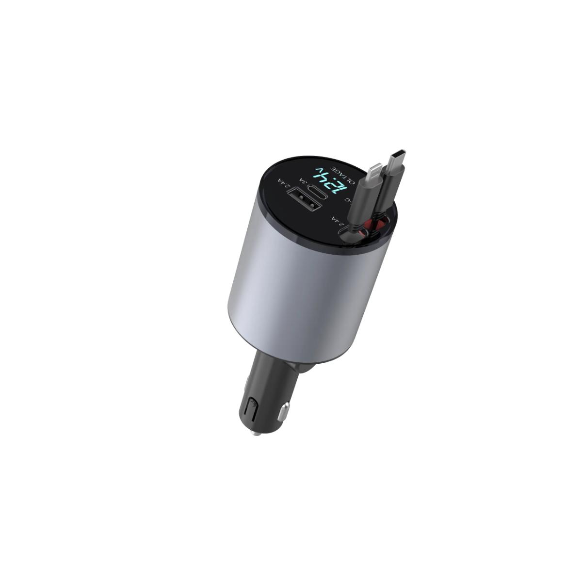 Green Lion 4 In 1 Car Charger