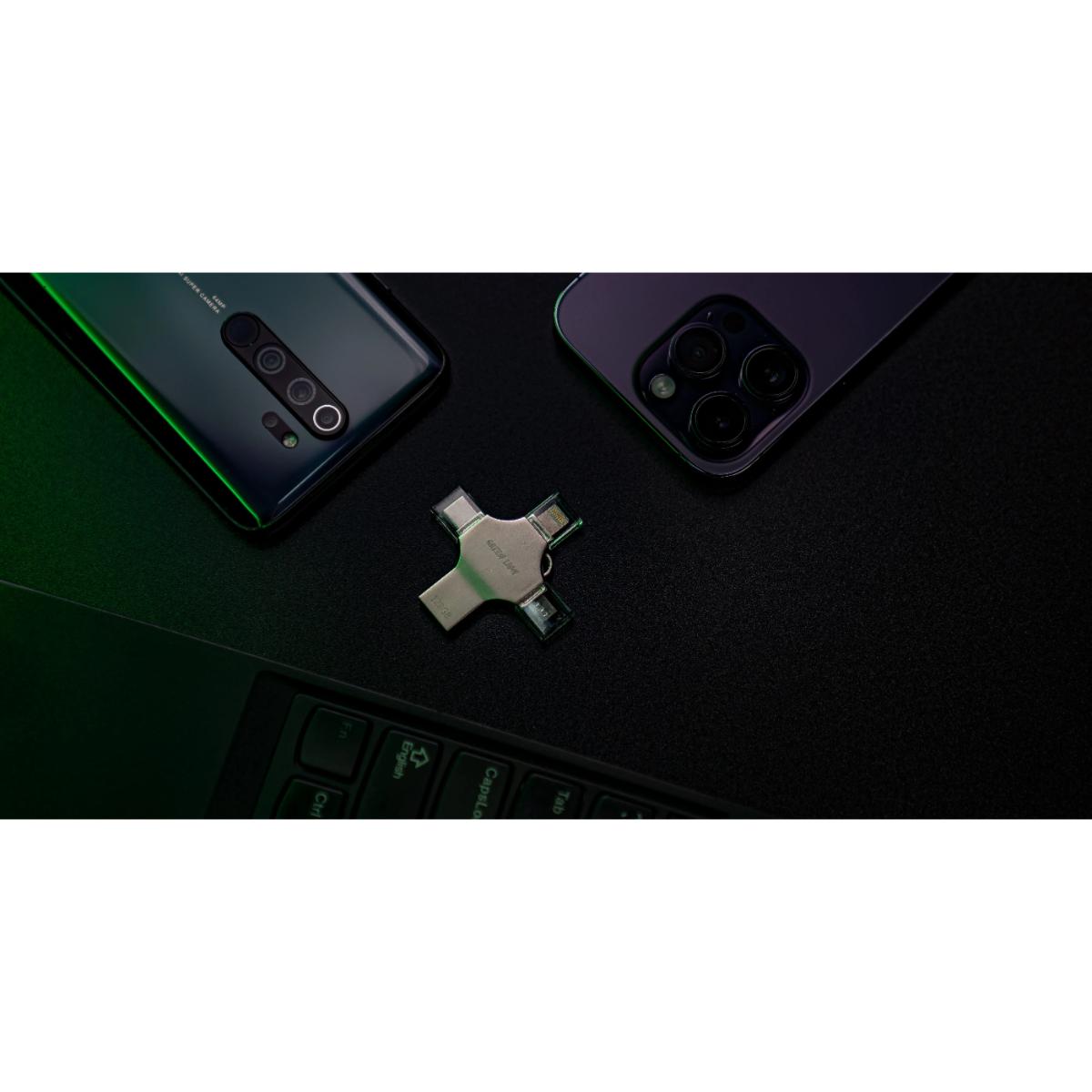 Green Lion 4•in•1 USB Flash Drive 128GB