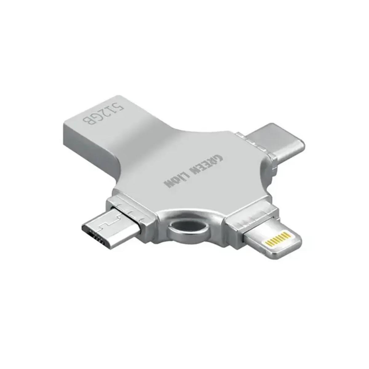 Green Lion 512GB 4-in-1 Universal Flash Drive