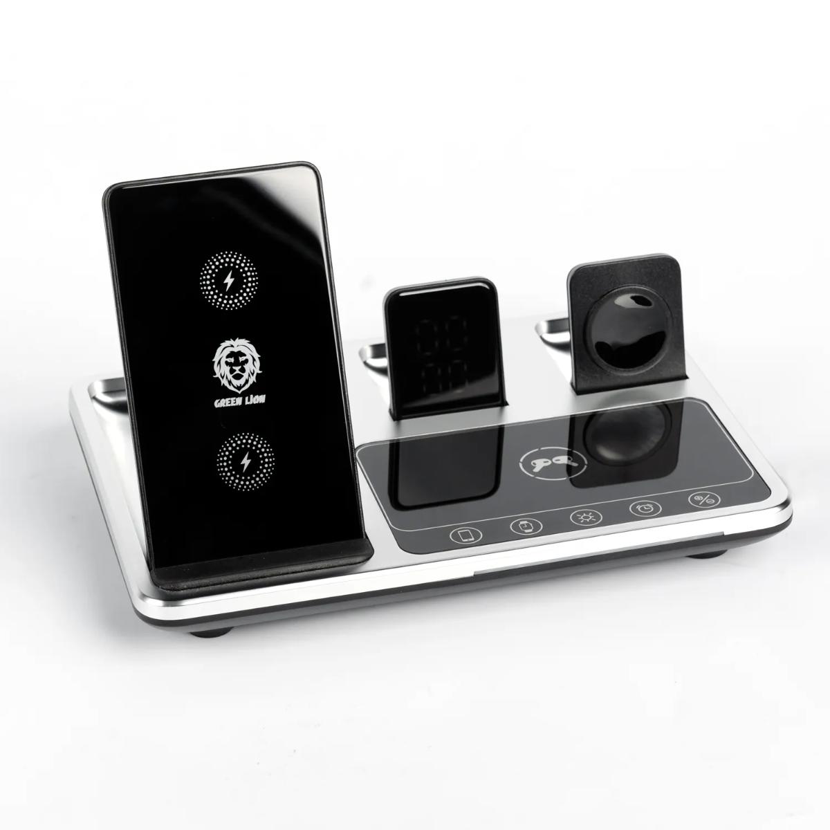 Green Lion 4 in 1 Wireless Charging Station