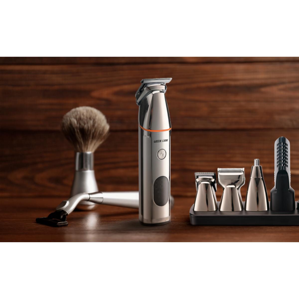 Green Lion 5 In 1 Multi•Function Hair Clipper Set