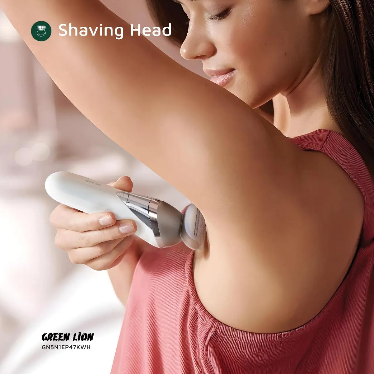 Green Lion 5 in 1 Cordless Epilator Kit