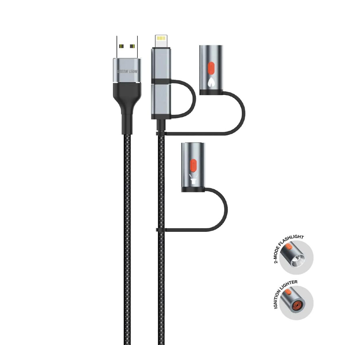 Green Lion 6-in-1 Charging Cable