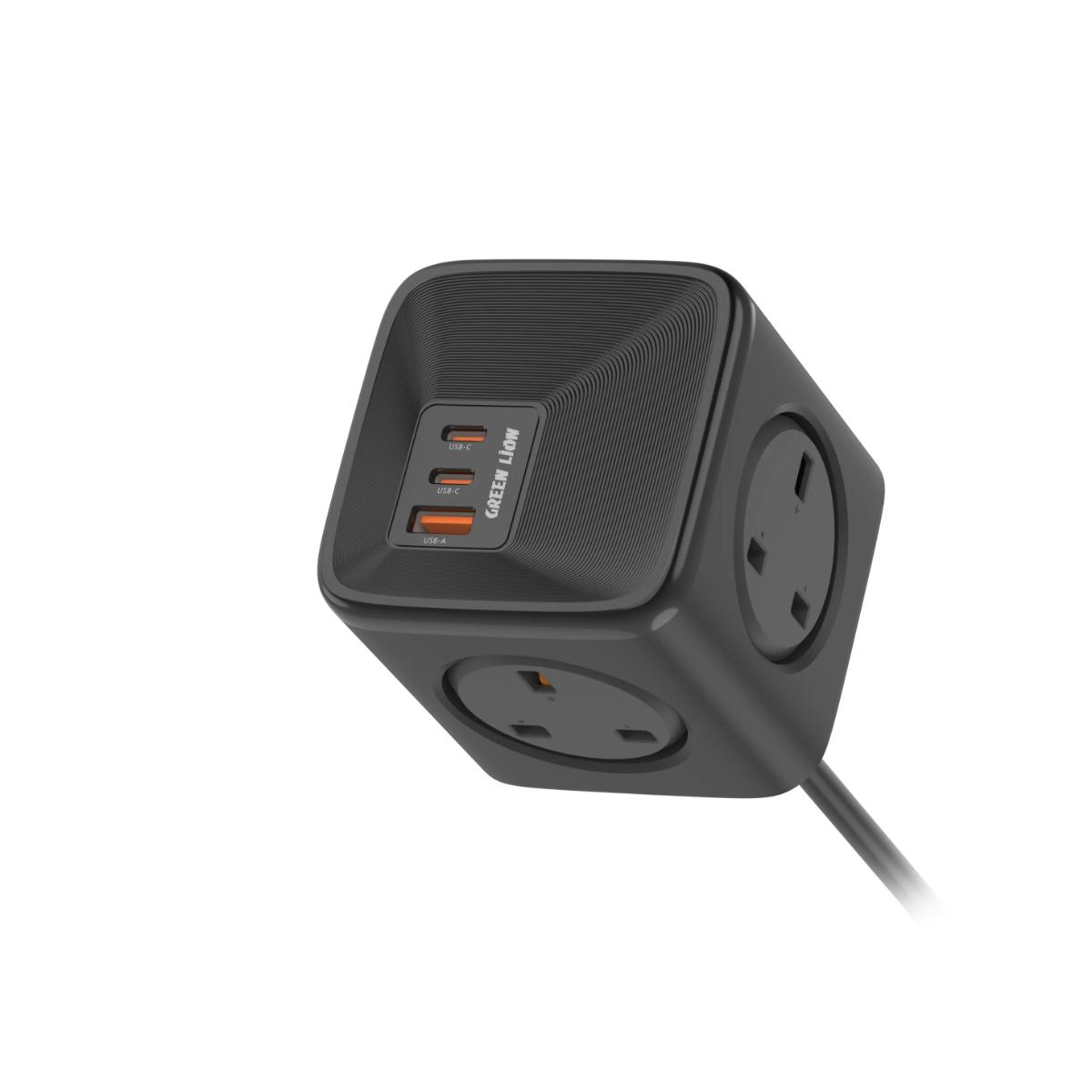 Green Lion 7-in-1 Compact 33W GaN Power Socket