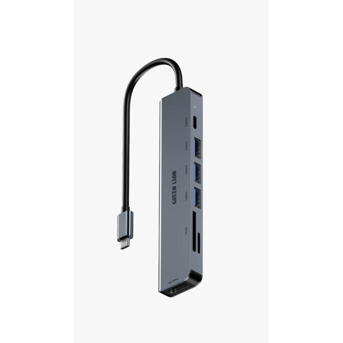 Green Lion 7 in 1 USB•C HUB