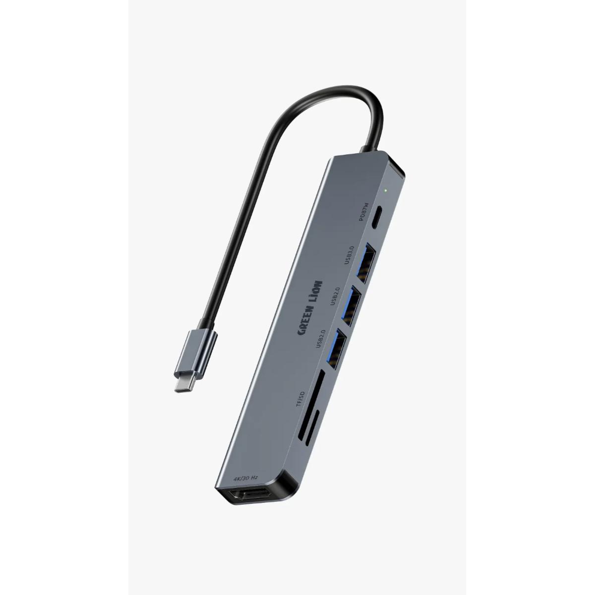 Green Lion 7 in 1 USB•C HUB