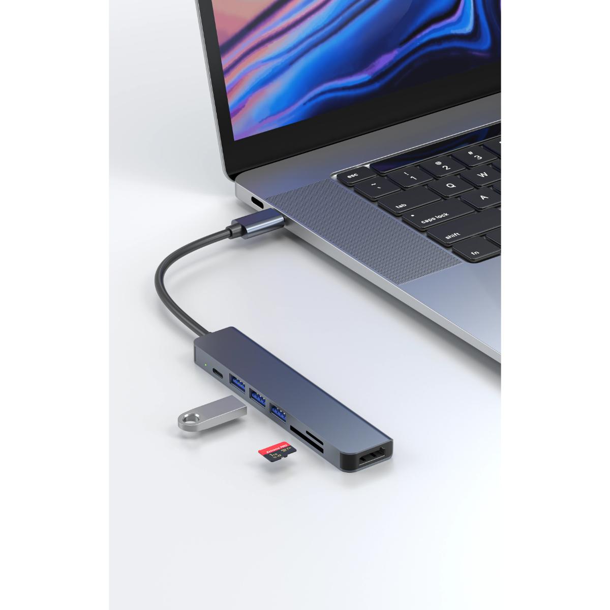 Green Lion 7 in 1 USB•C HUB