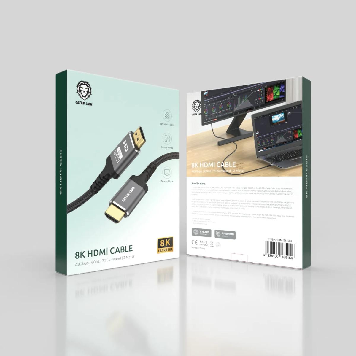 Green Lion 8K HDMI Cable (2m)