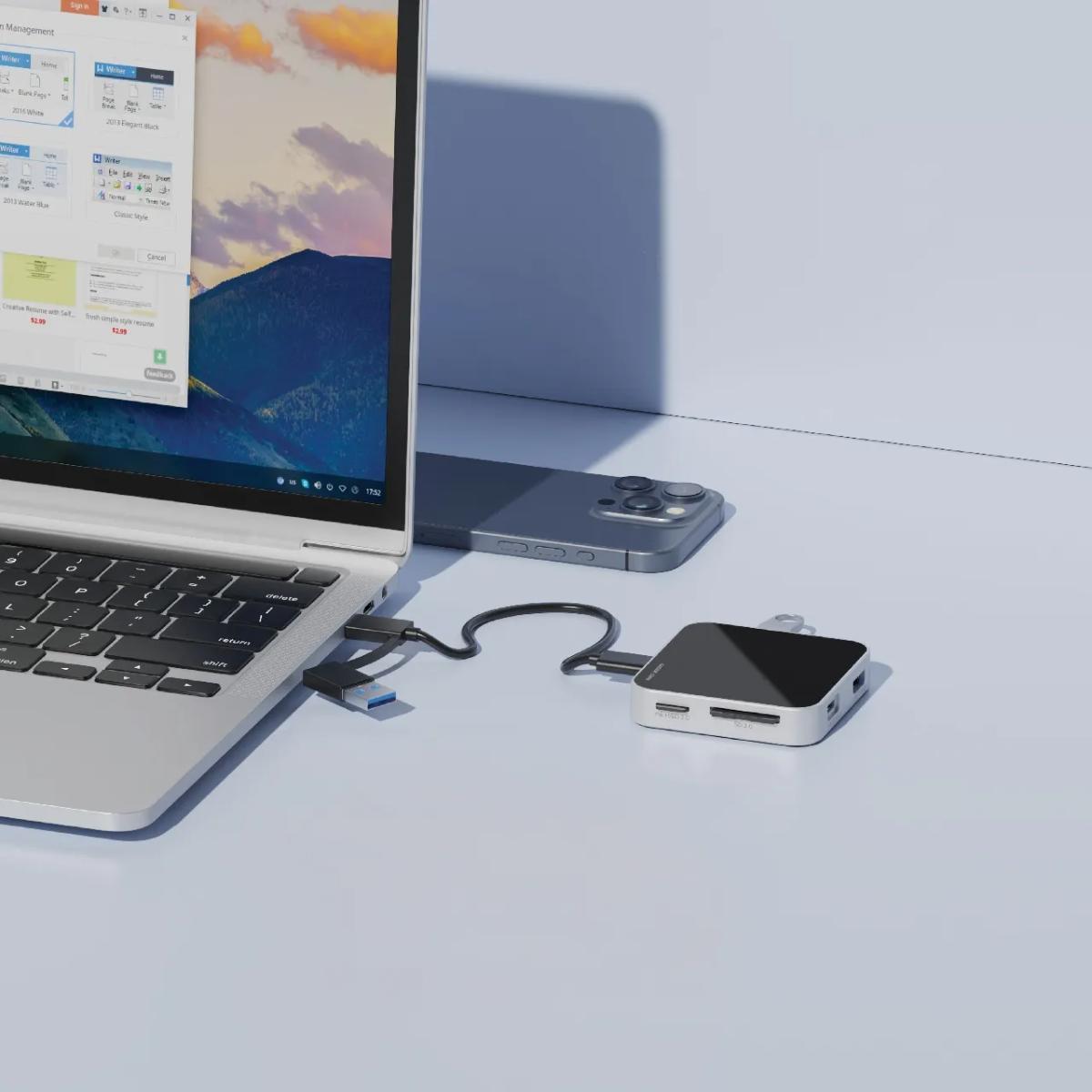 Green Lion 8-in-1 USB-C Multi-Port Hub
