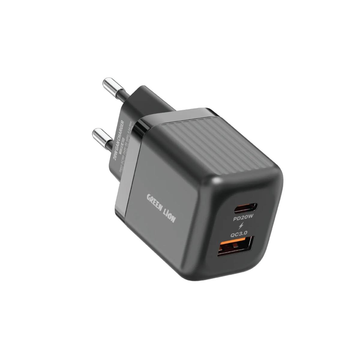 Green Lion Ultra Compact GaN Wall Charger