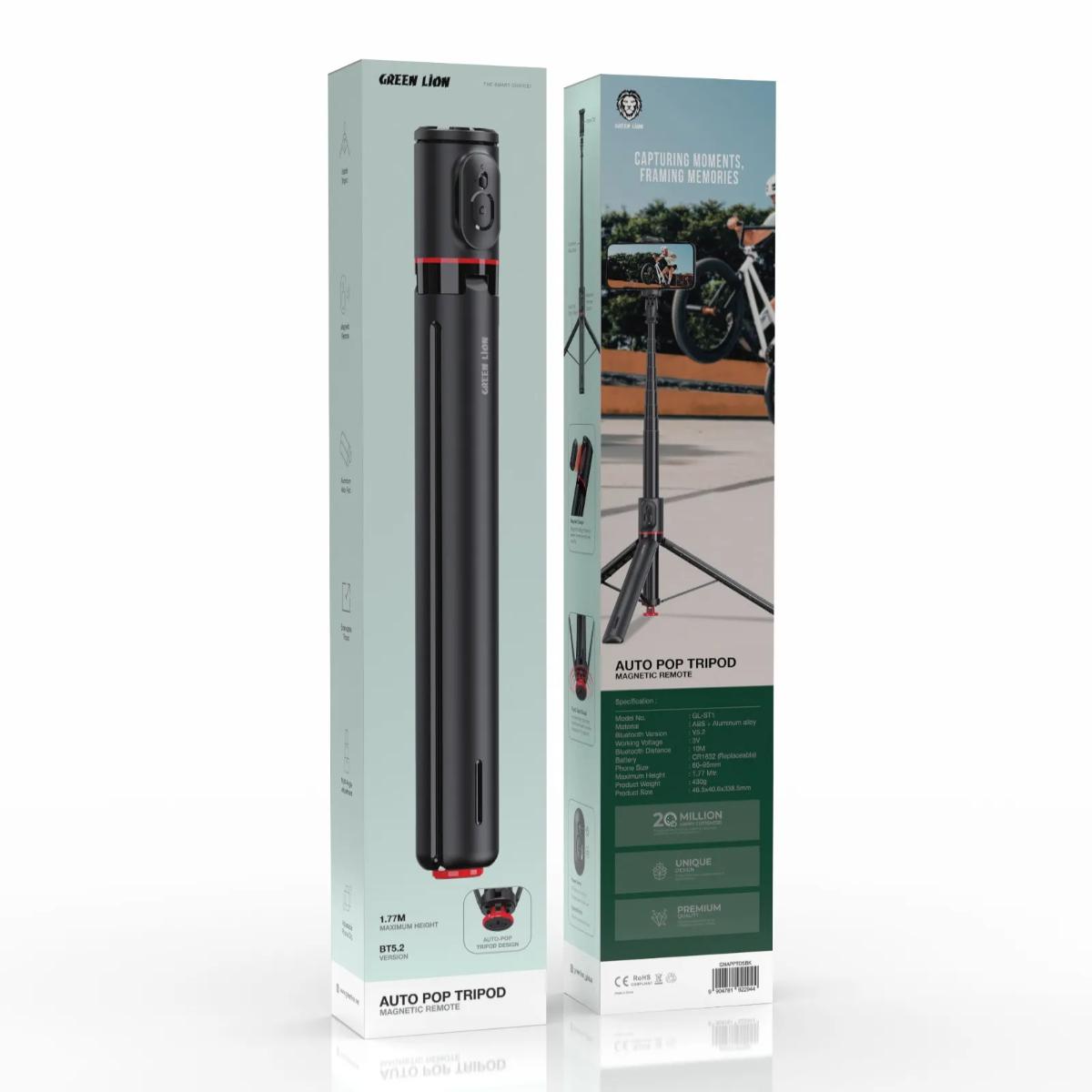 Green Lion Auto-Pop Tripod