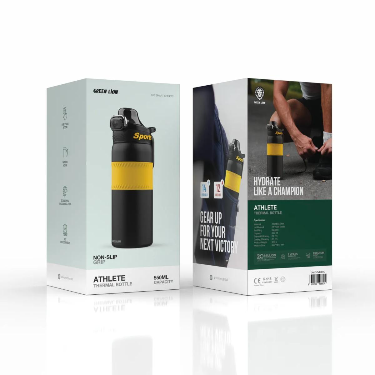Green Lion Athlete Thermal Bottle