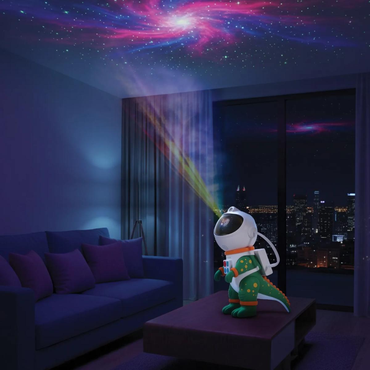 Green Lion 8-Color Nebula Star Projector & Night Light