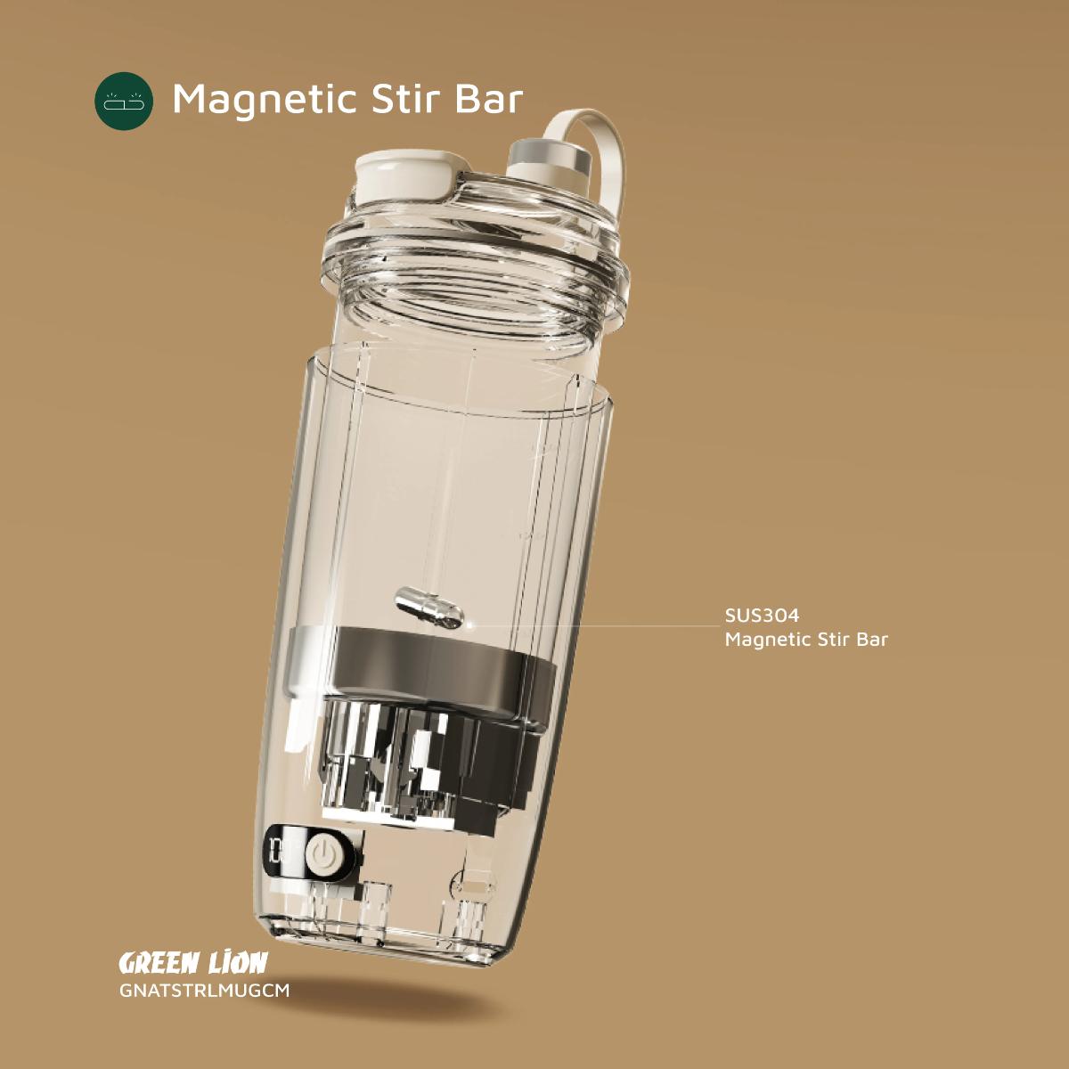 Green Lion 350ml Self-Stirring Mug