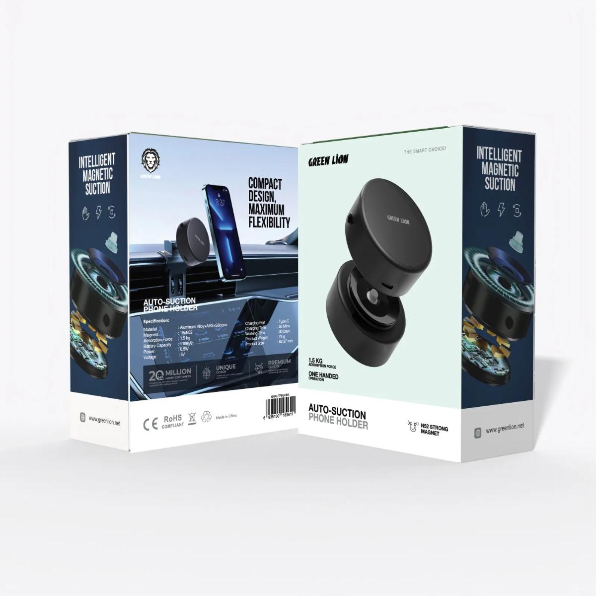 Green Lion GX•33 Auto Suction Phone Holder