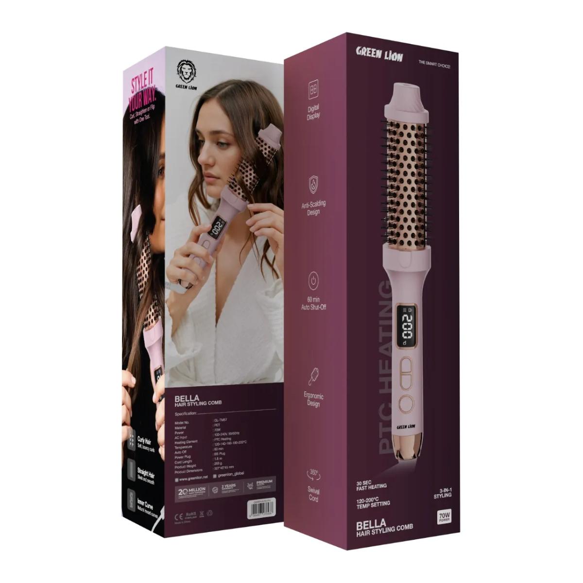 Green Lion BELLA Hair Styling Comb