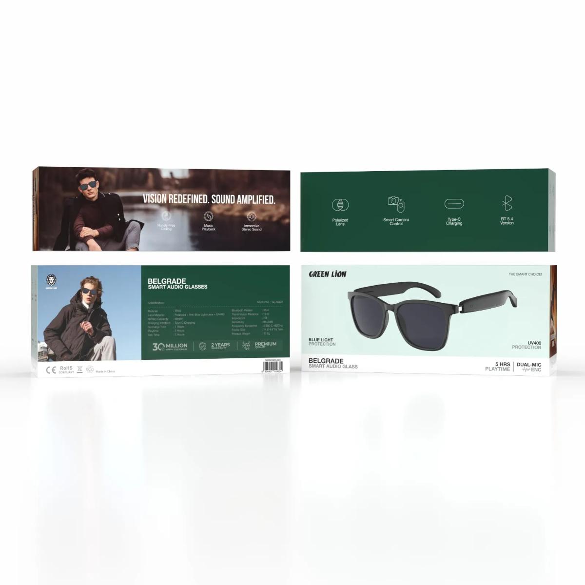 Green Lion Belgrade Smart Audio Glass