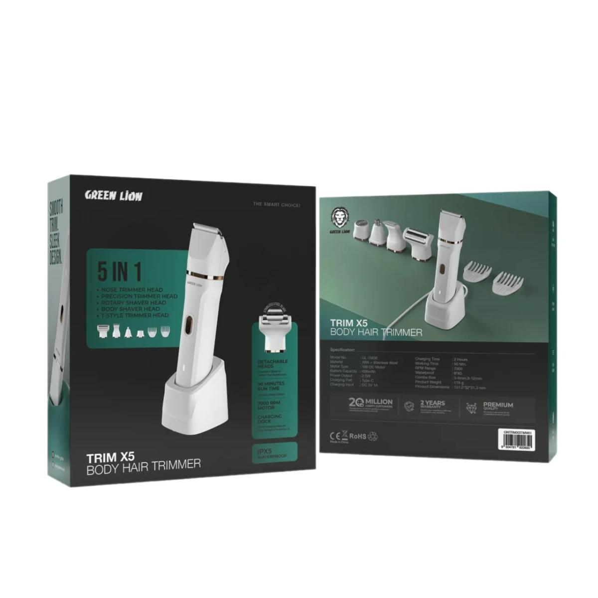Green Lion Trim X5 Body Hair Trimmer