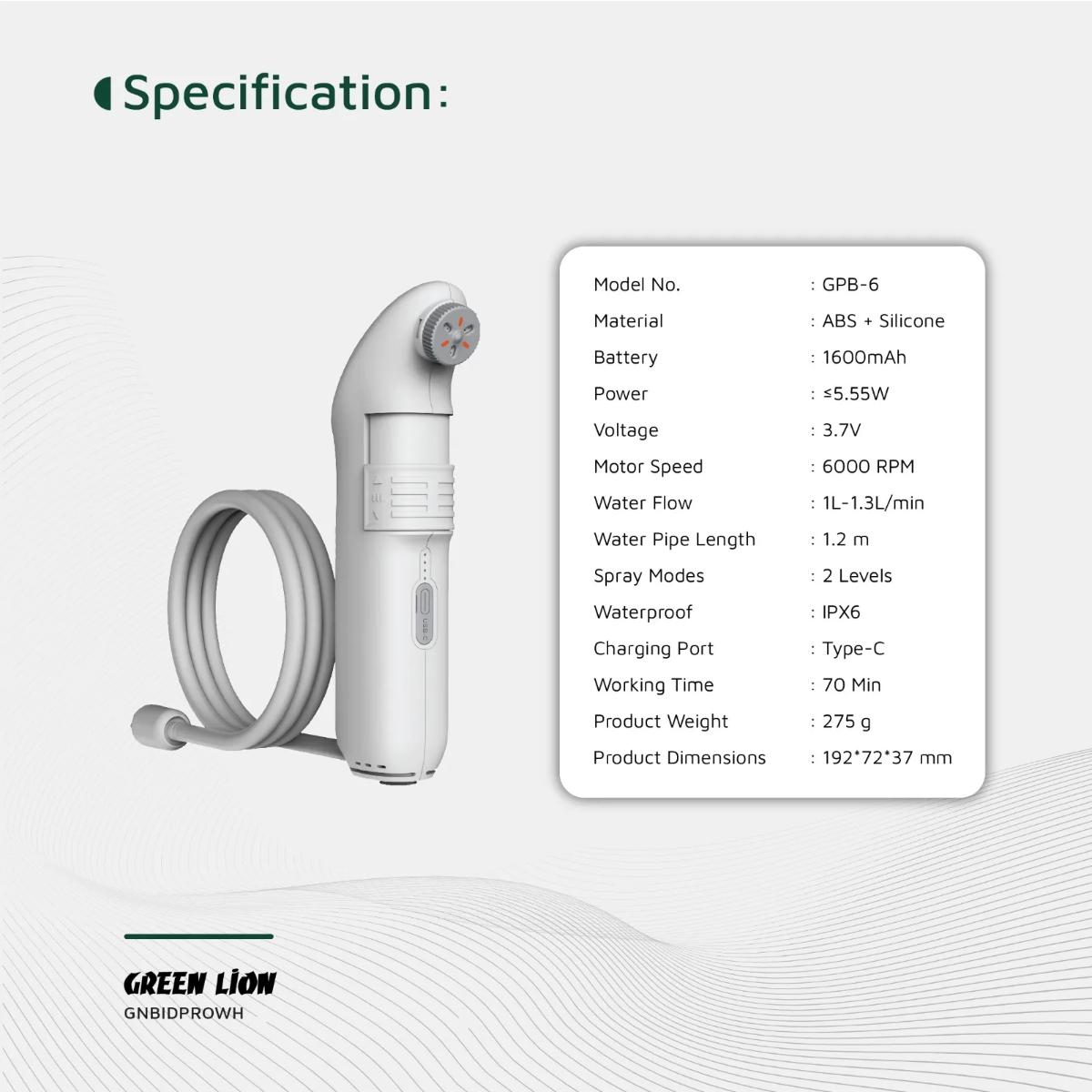 Green Lion Bidet Pro Portable Bidet