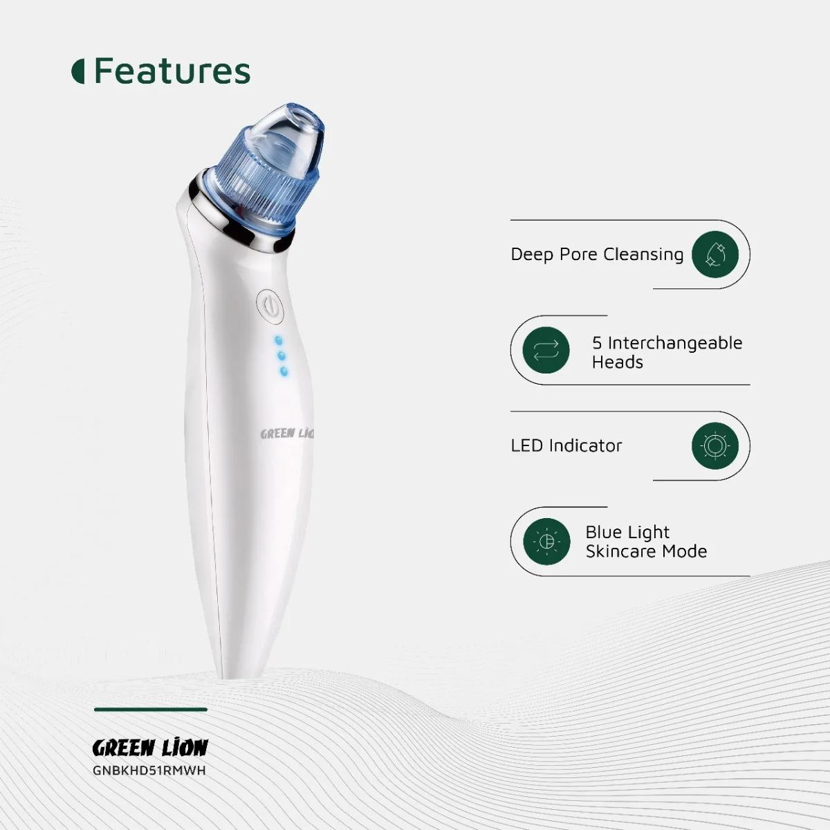 Green Lion 5-in-1 Blackhead Remover & Pore Vacuum