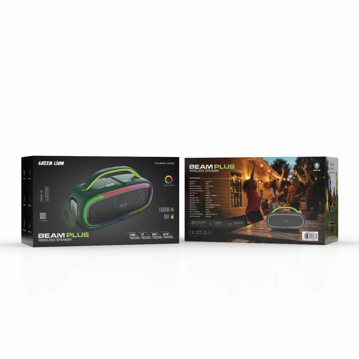 Green Lion Beam Plus Wireless Speaker
