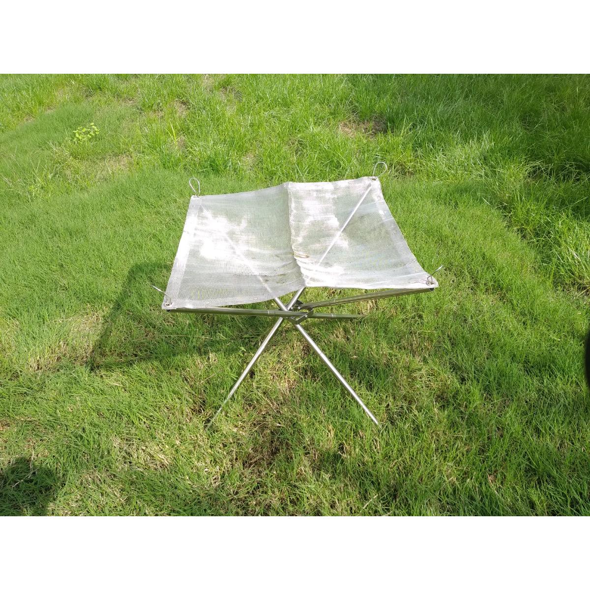 Green Lion Portable Bonfire Stainless Steel Stand