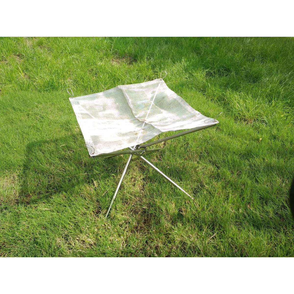 Green Lion Portable Bonfire Stainless Steel Stand