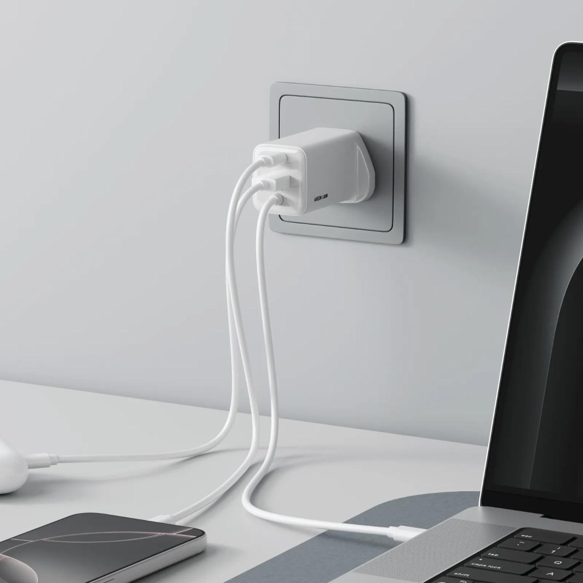 Green Lion Bridge Charge 65W GaN Adapter