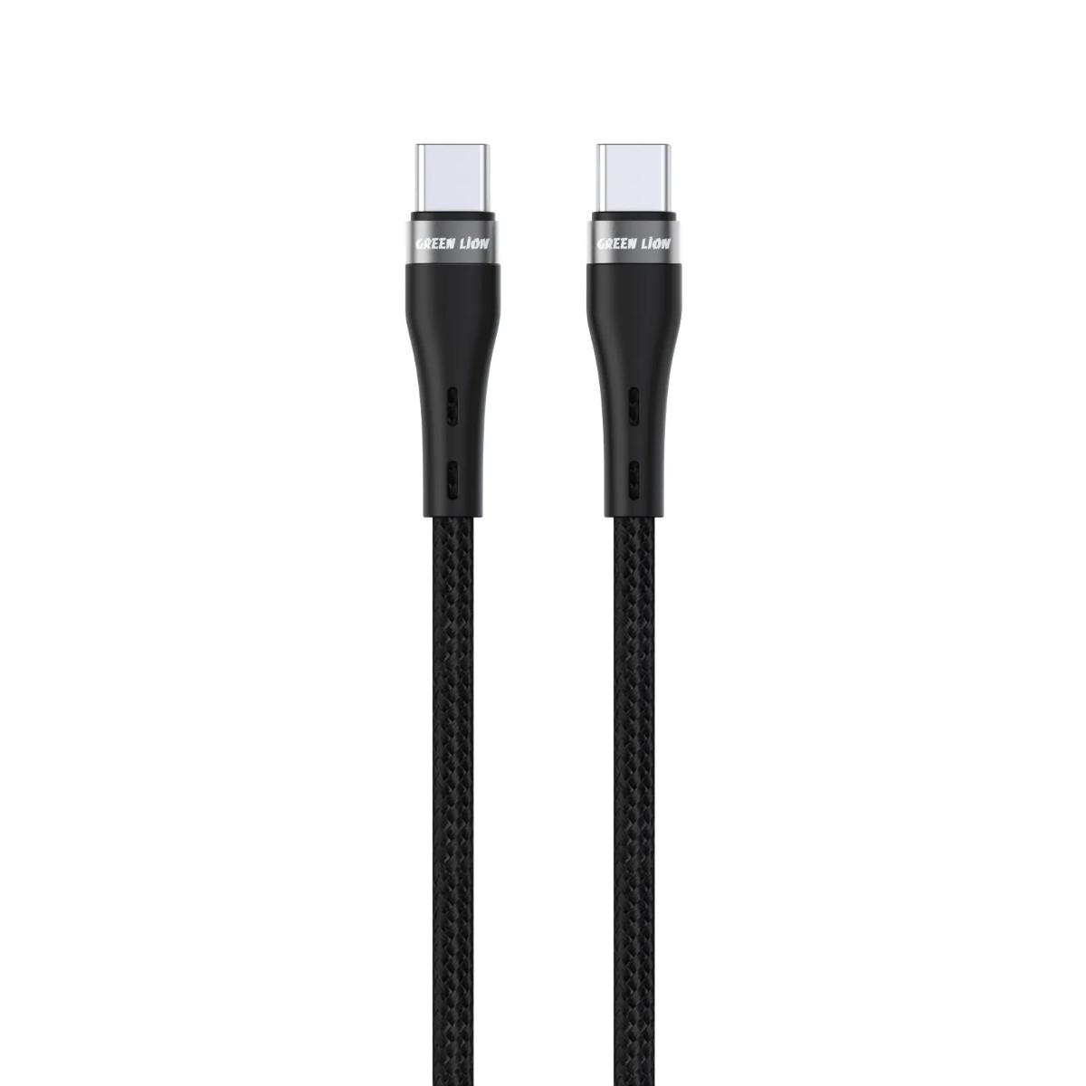 Green Lion USB-C To USB-C Braided Cable 2M