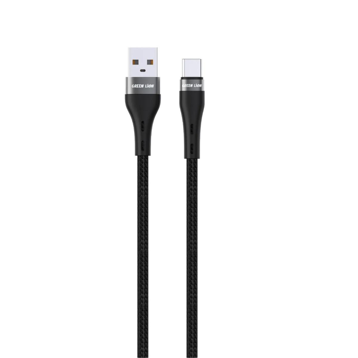 Green Lion USB•A to USB•C Braided Cable