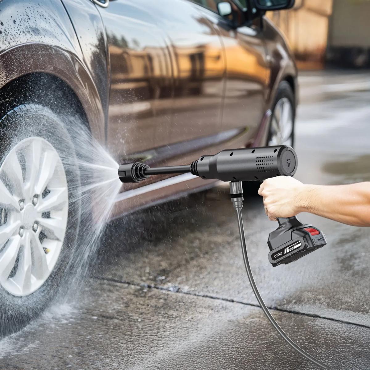Green Lion Cordless Pressure Wash Gun