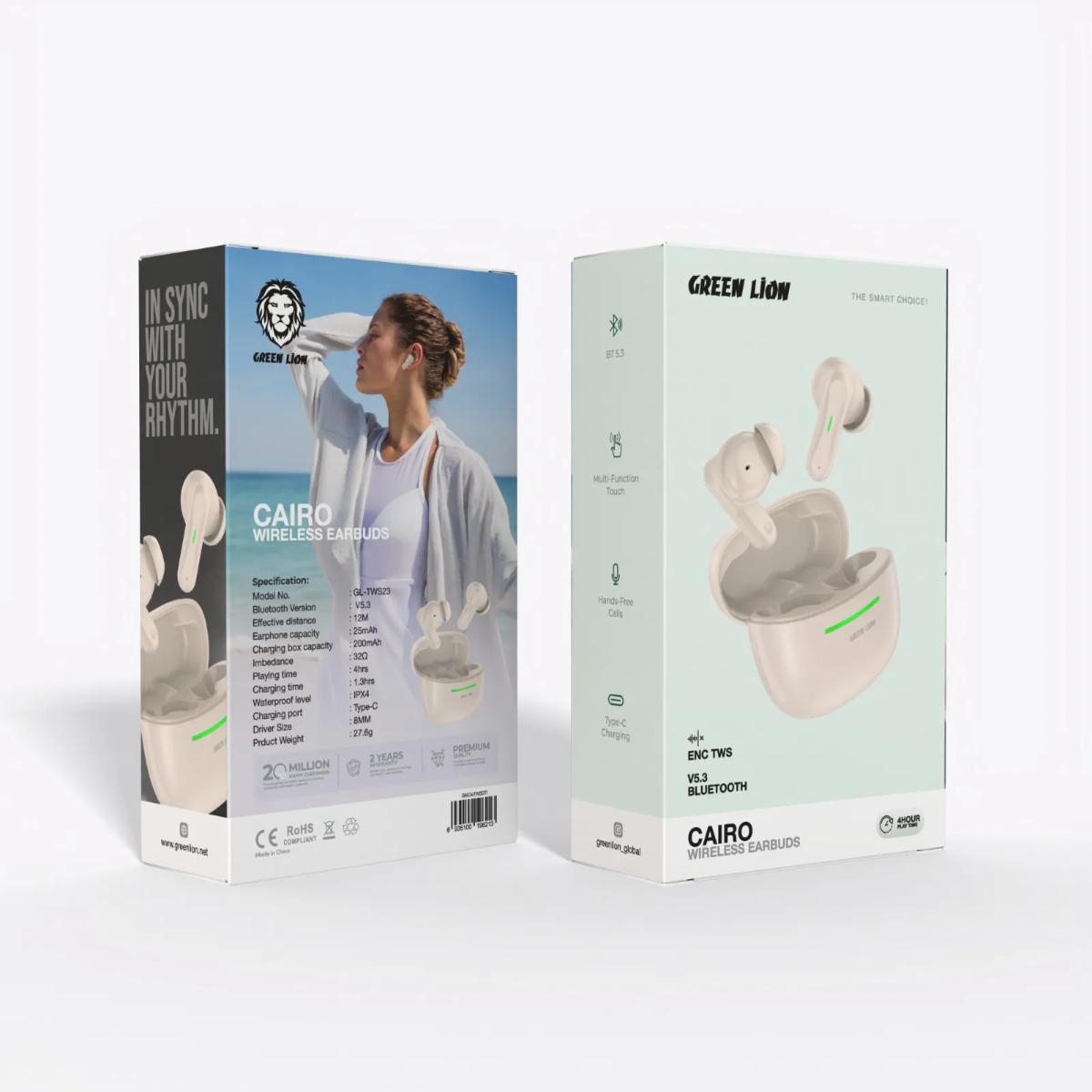 Green Lion Cairo Wireless Earbuds