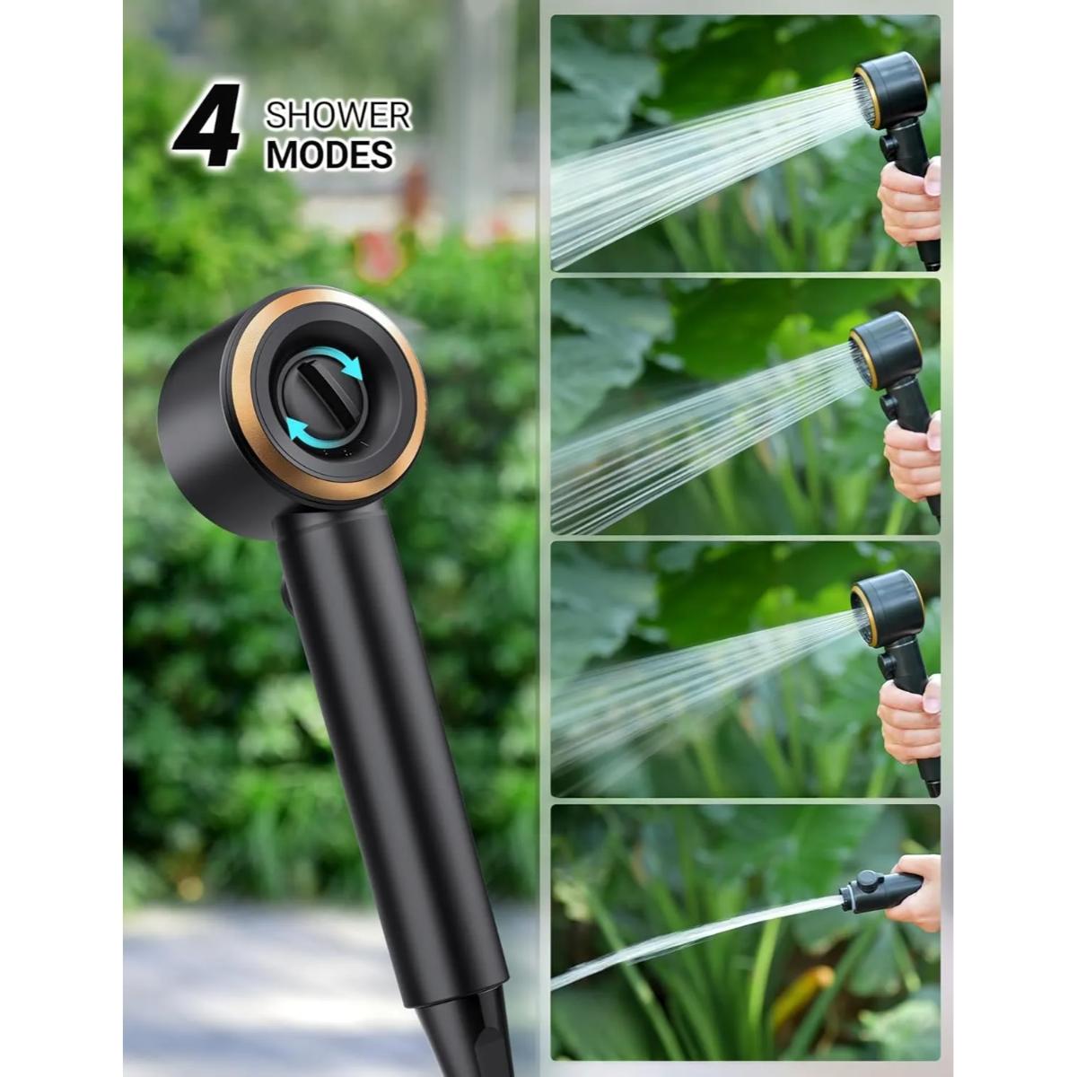 Green Lion Camping Shower with Digital Display