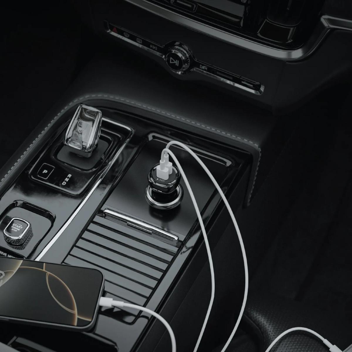 Green Lion 50W Dual Port Car Charger