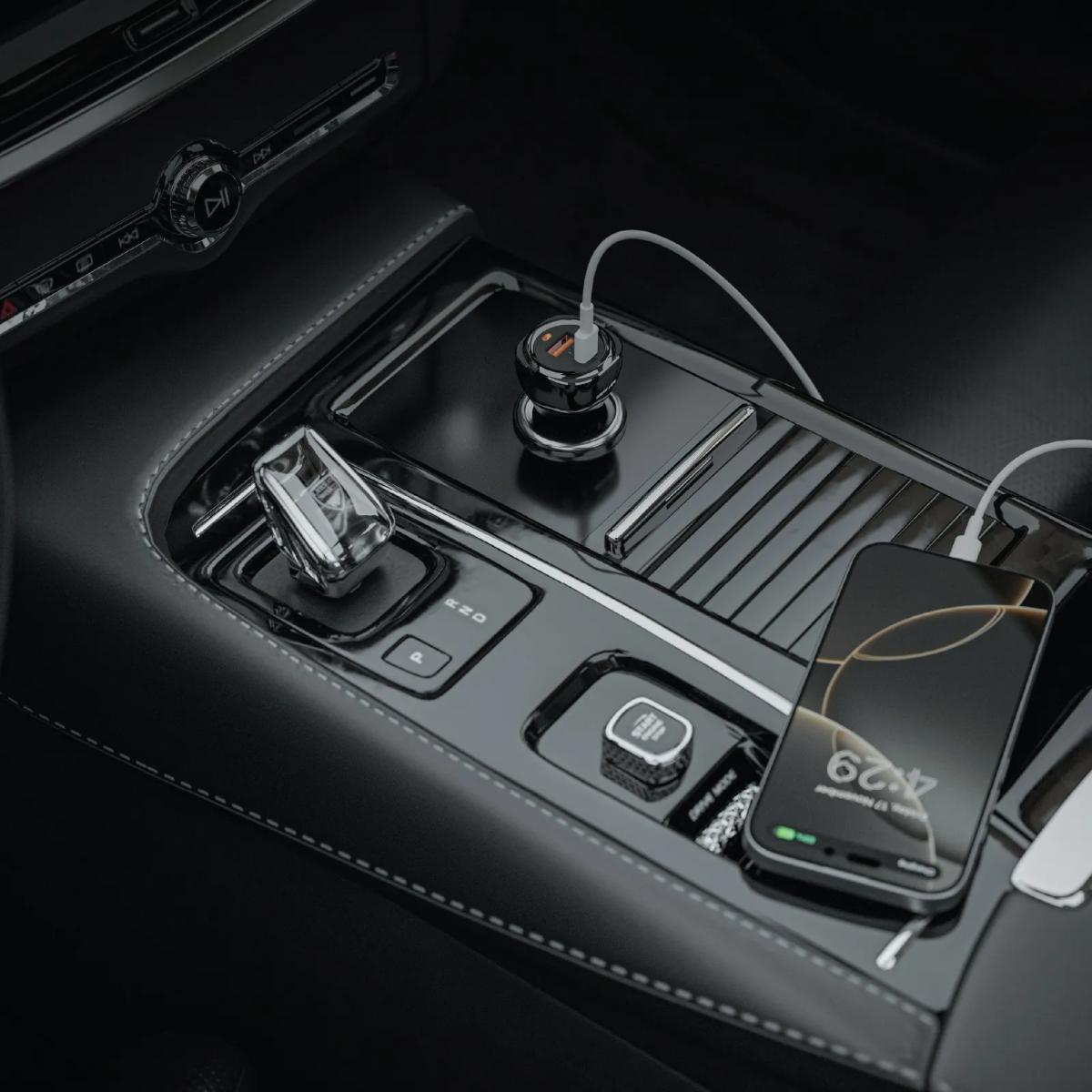 Green Lion 50W Dual Port Car Charger