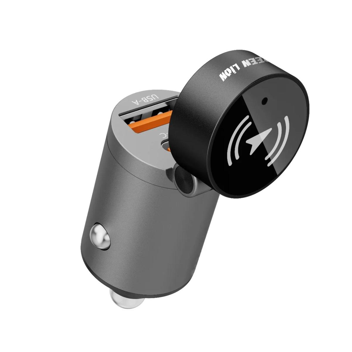 Green Lion Tracker Dual Port Car Charger