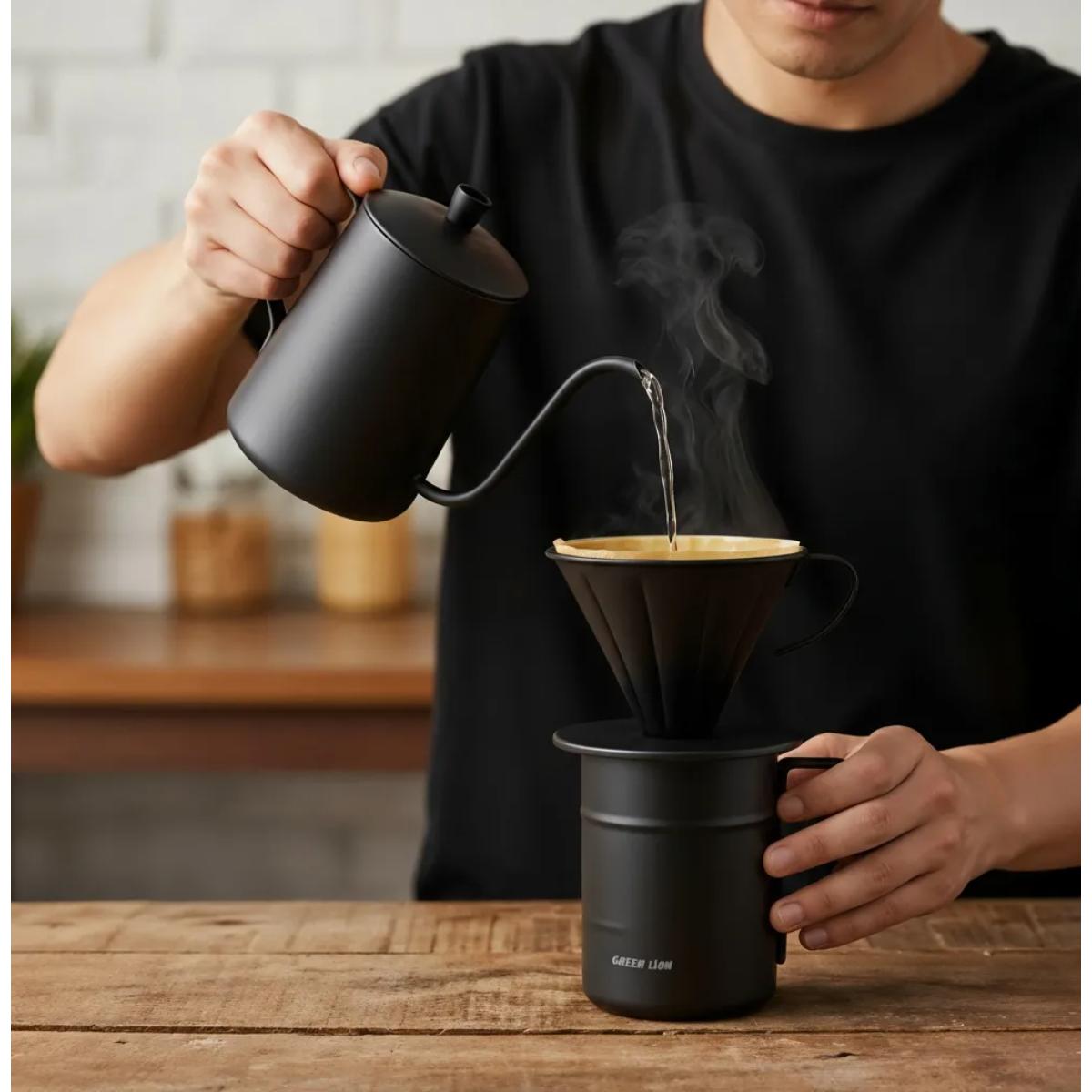Green Lion PRO 7 in 1 Coffee Maker Set