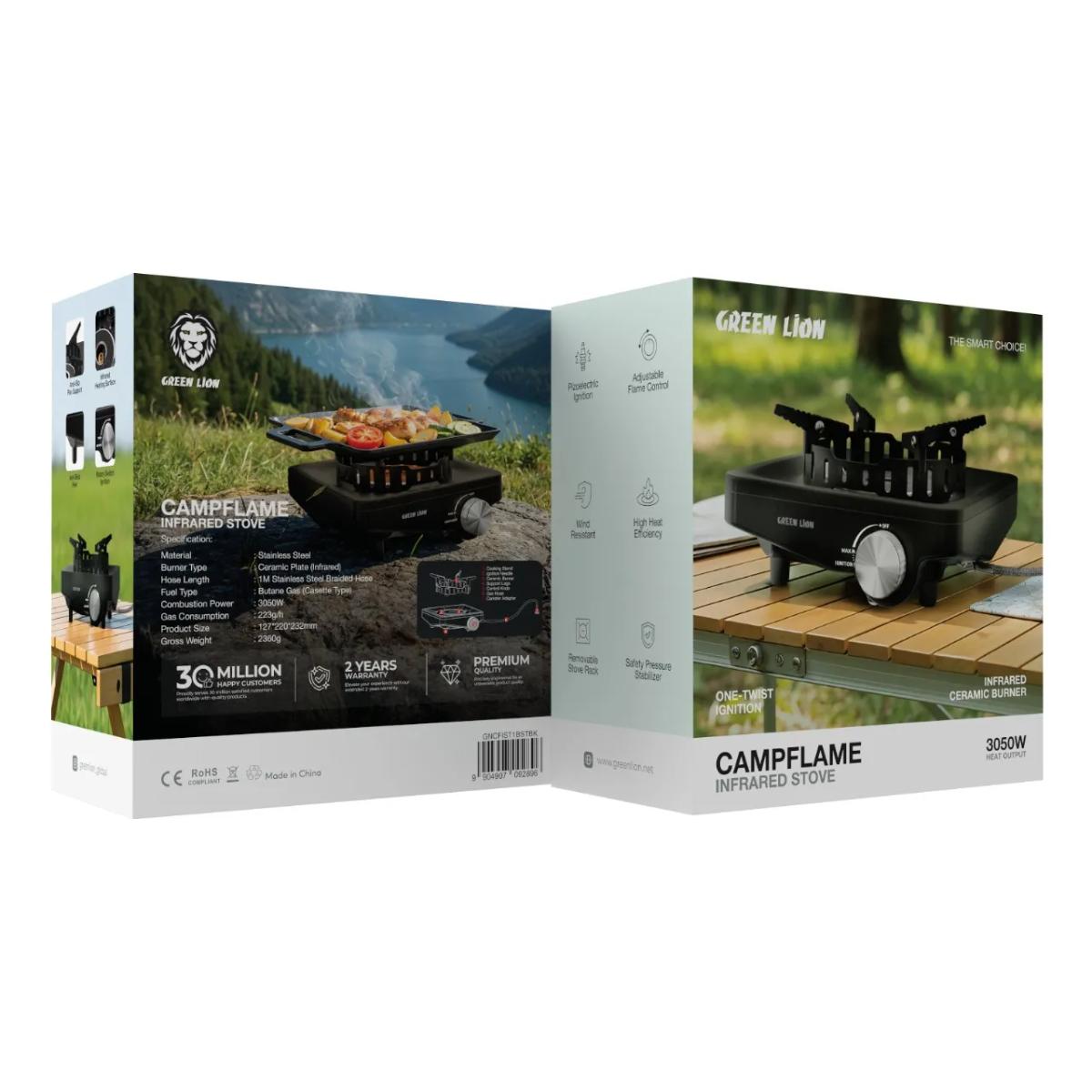 Green Lion Campflame 3050WPortable Stove