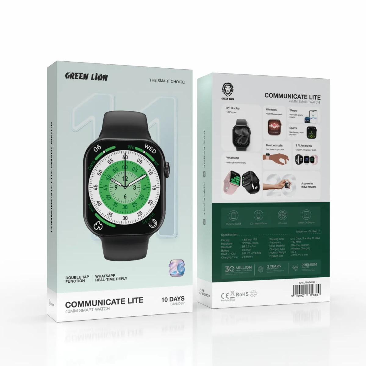 Green Lion Communicate Lite 42 Smart Watch