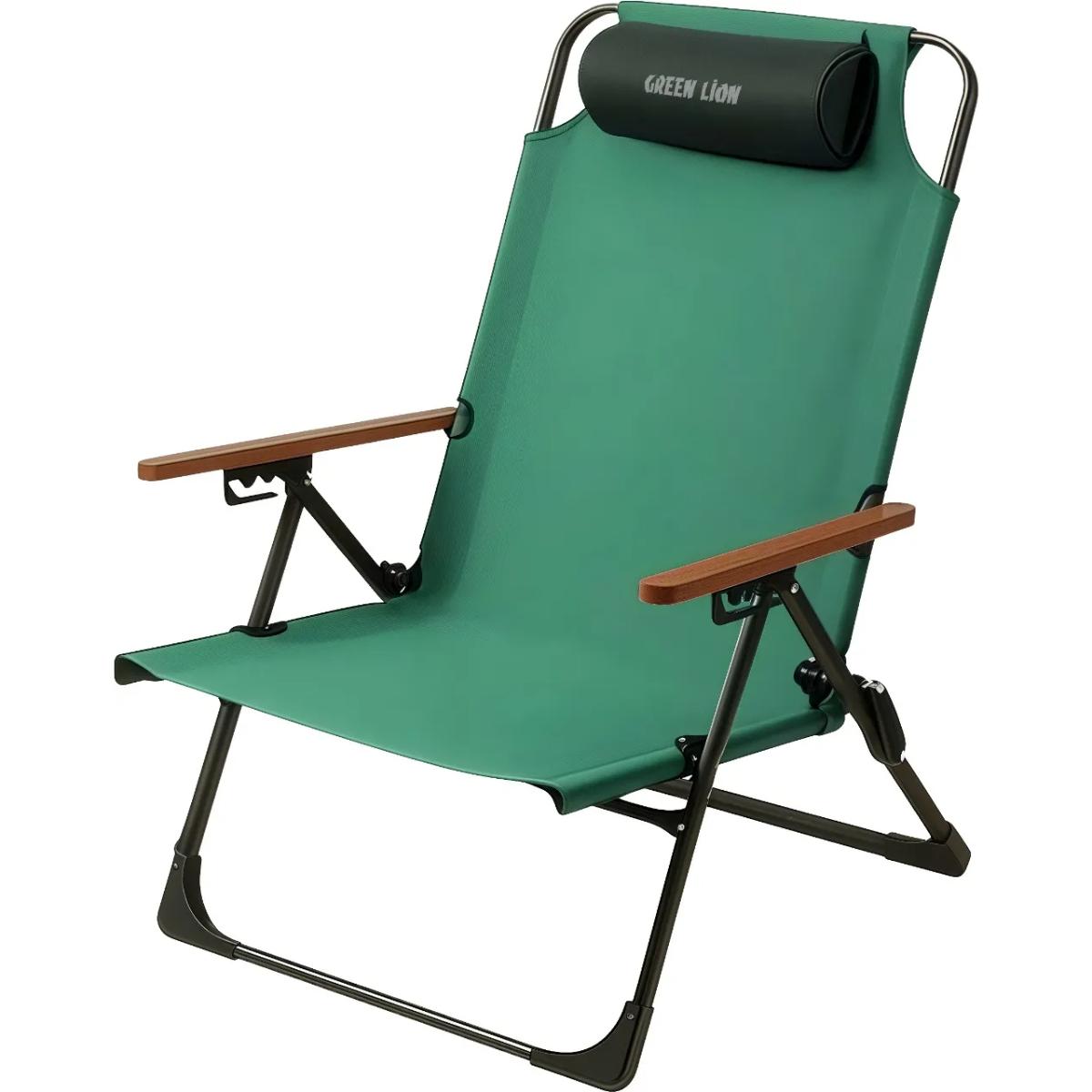 Green Lion  Adjustable Camping Chair