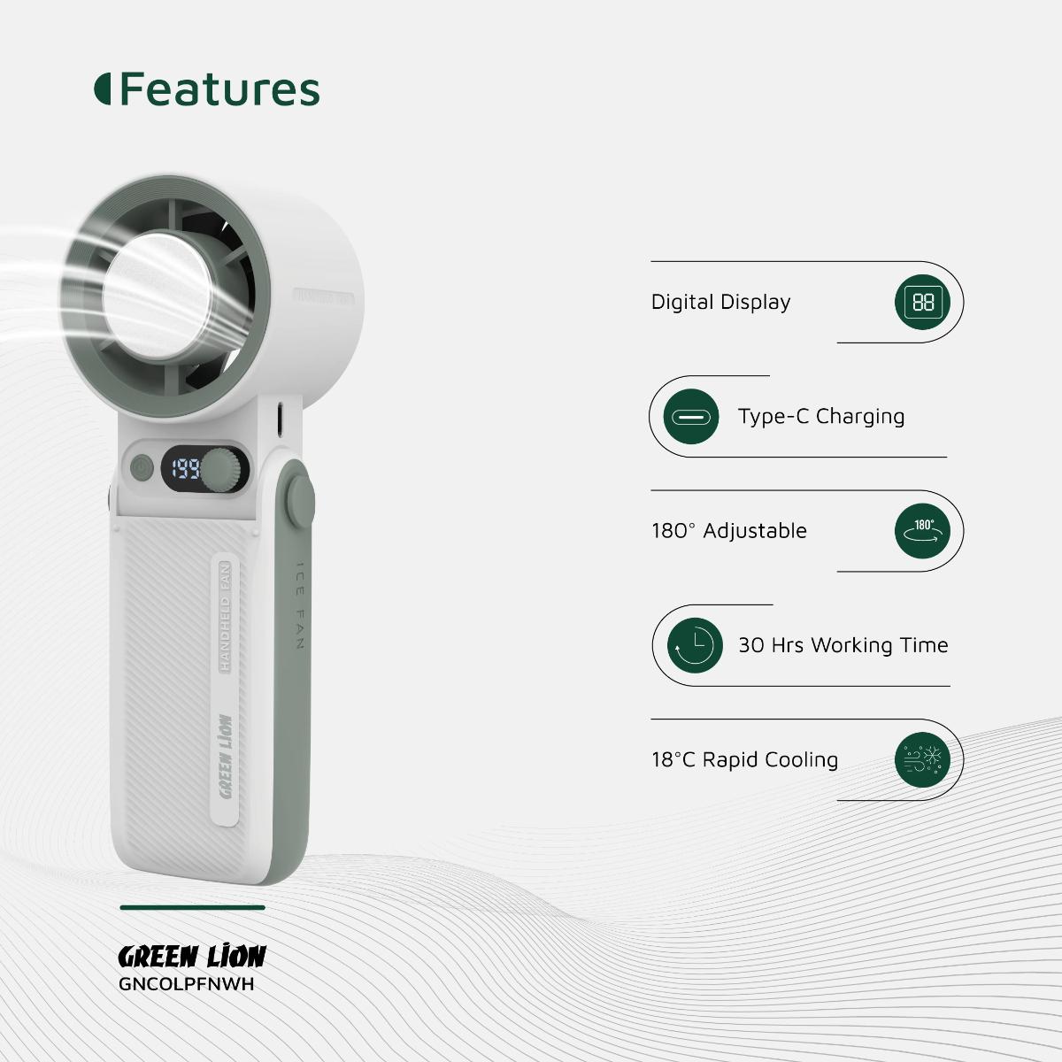 Green Lion Coolio Portable Fan