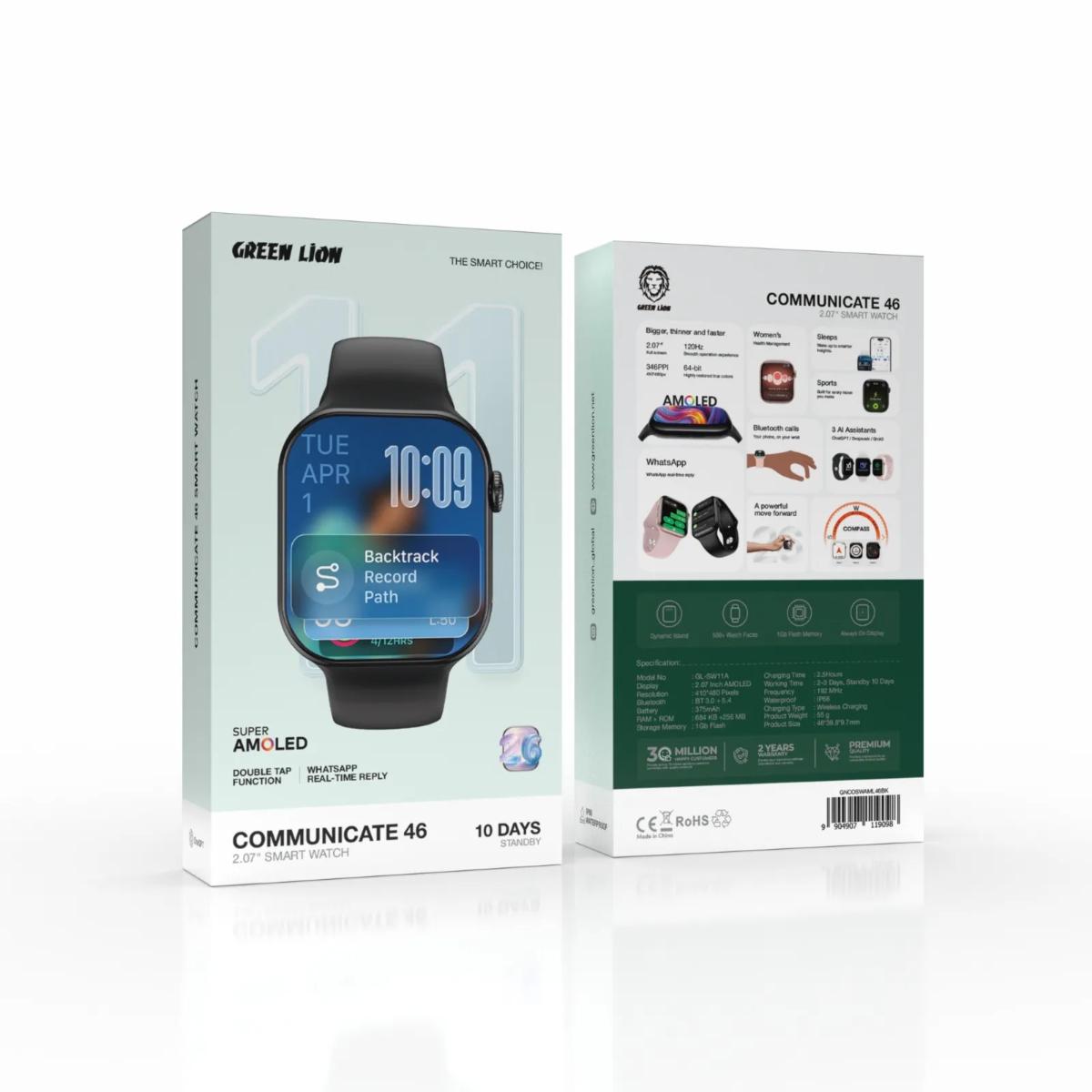 Green Lion Communicate 46 Smart Watch - 46mm