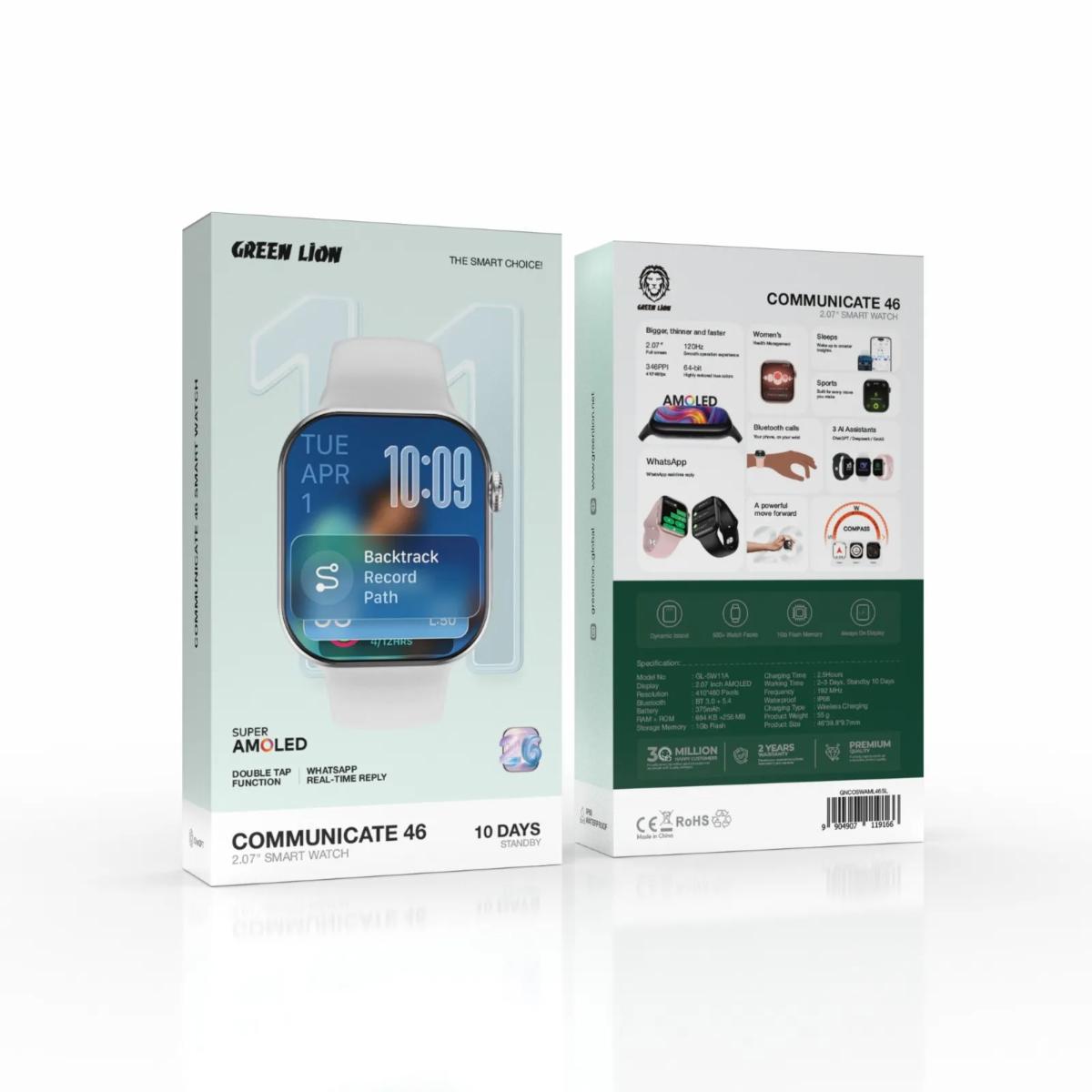 Green Lion Communicate 46 Smart Watch - 46mm